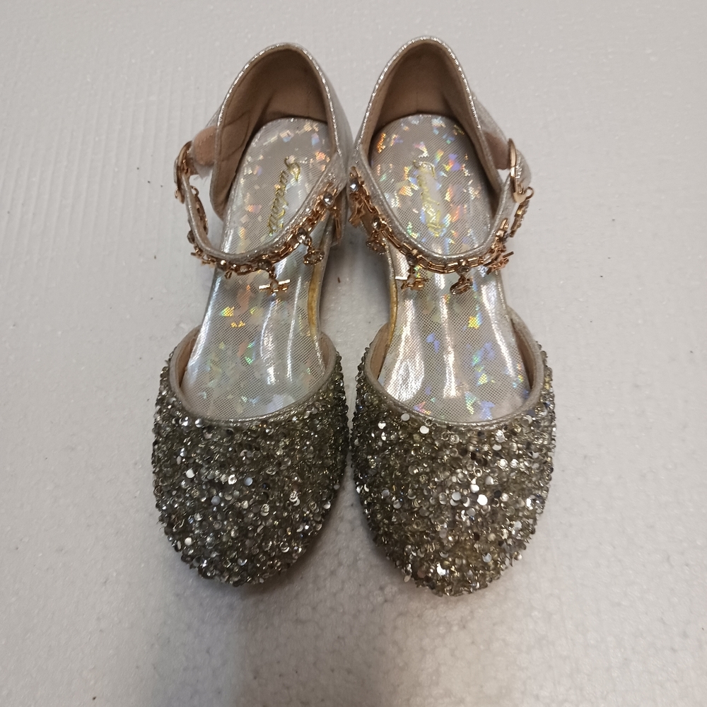 Girls Size 12 Dress Shoes - Wedding Princess - NWOT